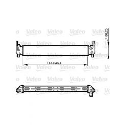 Valeo Radiator Engine Cooling