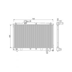 Valeo Radiator Engine Cooling