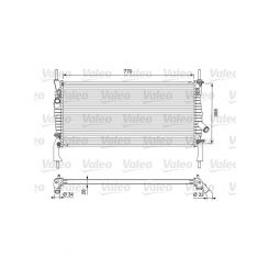 Valeo Radiator Engine Cooling