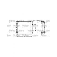Valeo Radiator Engine Cooling