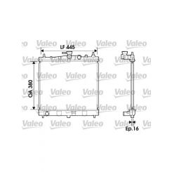 Valeo Radiator Engine Cooling