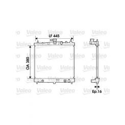 Valeo Radiator Engine Cooling
