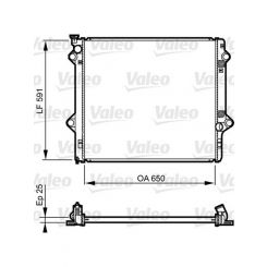 Valeo Radiator Engine Cooling