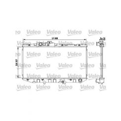 Valeo Radiator Engine Cooling