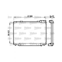 Valeo Radiator Engine Cooling
