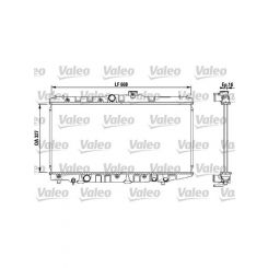 Valeo Radiator Engine Cooling
