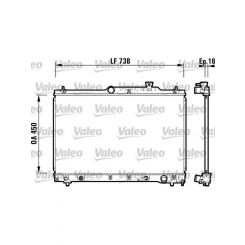 Valeo Radiator Engine Cooling