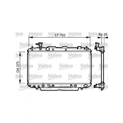 Valeo Radiator Engine Cooling