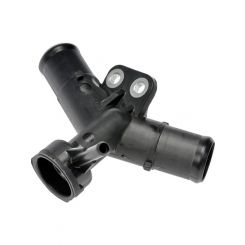 Dorman Engine Coolant Filler Neck Bolt On Black Plastic Height 4in.