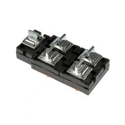 Dorman Power Window Switch Front Left 5 Button Black Female Plastic
