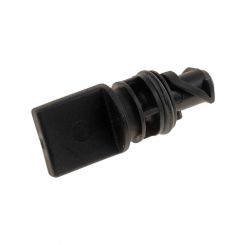 Dorman Radiator Drain Plug Petcock Screw Black Length 2.07"
