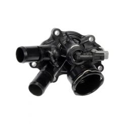 Dorman Thermostat Housing Assembly w/ Sensor Flange Length 5.2" Black