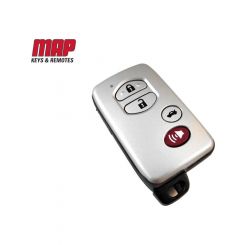 MAP Replacement Shell 4 Button Keyless Grey Shell No Electronics