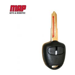MAP Shell & Key Replacement 2 Button Left Hand Cut Key Blade