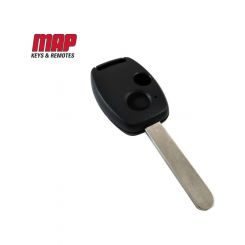 MAP Shell & Key Replacement 2 Button With Transponder Chip Slot