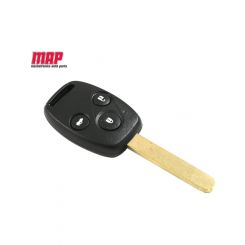MAP Shell & Key Replacement 3 Button With Transponder Chip Slot