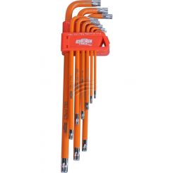 888 Tools Key Set 9Pc Torx Tamper Hex Orange