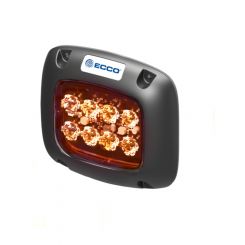 Ecco Amber Led Bus Warning Lamp 12/24V Surface Mount For All