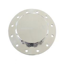 Aeroflow Screw-On Fuel Cell Cap Assembly + Bolts & Gasket Polished