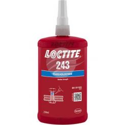 Loctite 243 Threadlocker Med Strength Blue 250ml