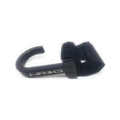 NRG Steering Wheel Hook Black Velcro Strap Style