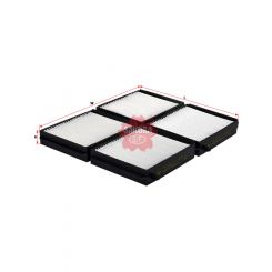 Sakura Cabin Filter [Ref Ryco RCA102P] Pack of 2