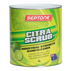 Septone Citra Scrub Hand Cleaner 4L