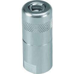Alemlube Push On Grease Gun Coupler 1/8 NPT 90 Degrees