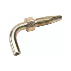 Alemlube 8.3mm 90 Degree Hose End Stud 21mm Long