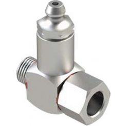 Alemlube Inlet Fitting with Grease Nipple Suit DPX Valve Inlet Section