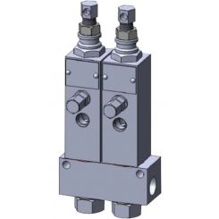 Alemlube ASL-1-R5 Standard Volume One Stage Grease Injector Manifold
