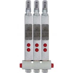 Alemlube ASL-1-HO High Volume Three Stage Grease Injector Manifold