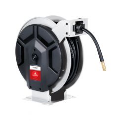 Alemlube EL Series Grease Spring Rewind Hose Reel 20mx10mm ID S.A.E.100R2AT Hose