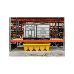 Alemlube Warehouse Under Racking Spill Container 2.2M Long 1,100L Capacity