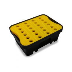 Alemlube Spill Tray with Non-Skid Removable Platform 10L Capacity