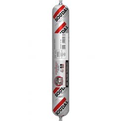 Soudal T-Rex Power Fast Grab Adhesive Sealant Steel Grey 600ml