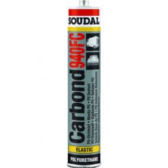 Soudal Carbond 940FC Polyurethane Adhesive Sealant Black 310ml