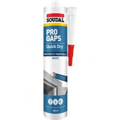 Soudal Pro Gaps Quick Dry Filler White 300ml