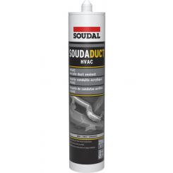 Soudal Soudaduct HVAC Acrylic Duct Sealant Grey 270ml
