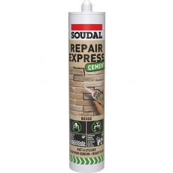 Soudal Repair Express Acrylic Polymer Based Cement Beige 290ml