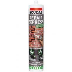 Soudal Repair Express Acrylic Polymer Based Cement Grey 290ml