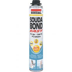 Soudal Soudabond Easy Adhesive Gun Screw Top Pink 750ml