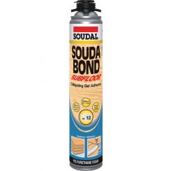 Soudal Soudabond Subfloor Adhesive Gun Screw Top Brown 836ml