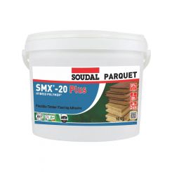 Soudal SMX 20 Plus Hybrid Polymer Flooring Adhesive Bucket Light Brown 16kg