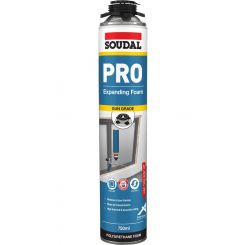 Soudal Pro Expanding Foam Gun Grade Champagne 750ml