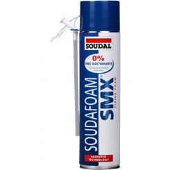 Soudal Soudafoam SMX Hand Held Isocyanate Free Fixing Foam Off White 500ml