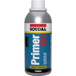 Soudal Primer 150 Porous Surfaces For Silicone and Hybrid Sealants Clear 500ml