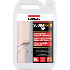 Soudal Soudaprim DP Primer Solvent Free For Porous Pink 5 Litres
