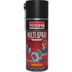 Soudal 8 in 1 High Grade Multi Spray Transparent 400ml