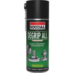 Soudal Degrip All Penetrating Rust Oil Aerosol Transparent 400ml